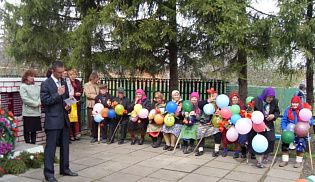 Поздравление ветеранов с Днём Победы в с.Климово Ибресинского района