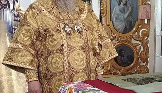 Управляющий Алатырской епархией в праздник Рождества Иоанна Предтечи совершил Божественную Литургию в храме в честь " Казанской" иконы Божией Матери села Хормалы