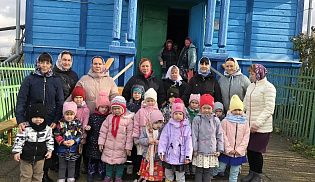 В гостях у батюшки: детсадовцы села Хормалы познакомились с историей праздника Покрова