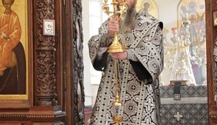 Божественная Литургия Преждеосвященных Даров в Свято-Троицком мужском монастыре г. Алатырь