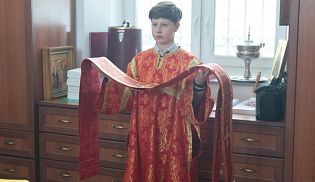 В день памяти сщмч. Харалампия и с ним мчч. Порфирия, Ваптоса и трех мучениц Преосвященнейший Феодор, епископ Алатырский и Порецкий, совершил Божественную Литургию в храме в честь Иверской иконы Божией Матери г. Алатырь
