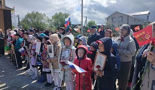В Старом Ахпердино освятили мемориал в память о воинах-земляках